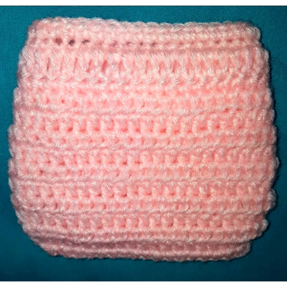 Handmade Crochet Pompom Diaper Cover